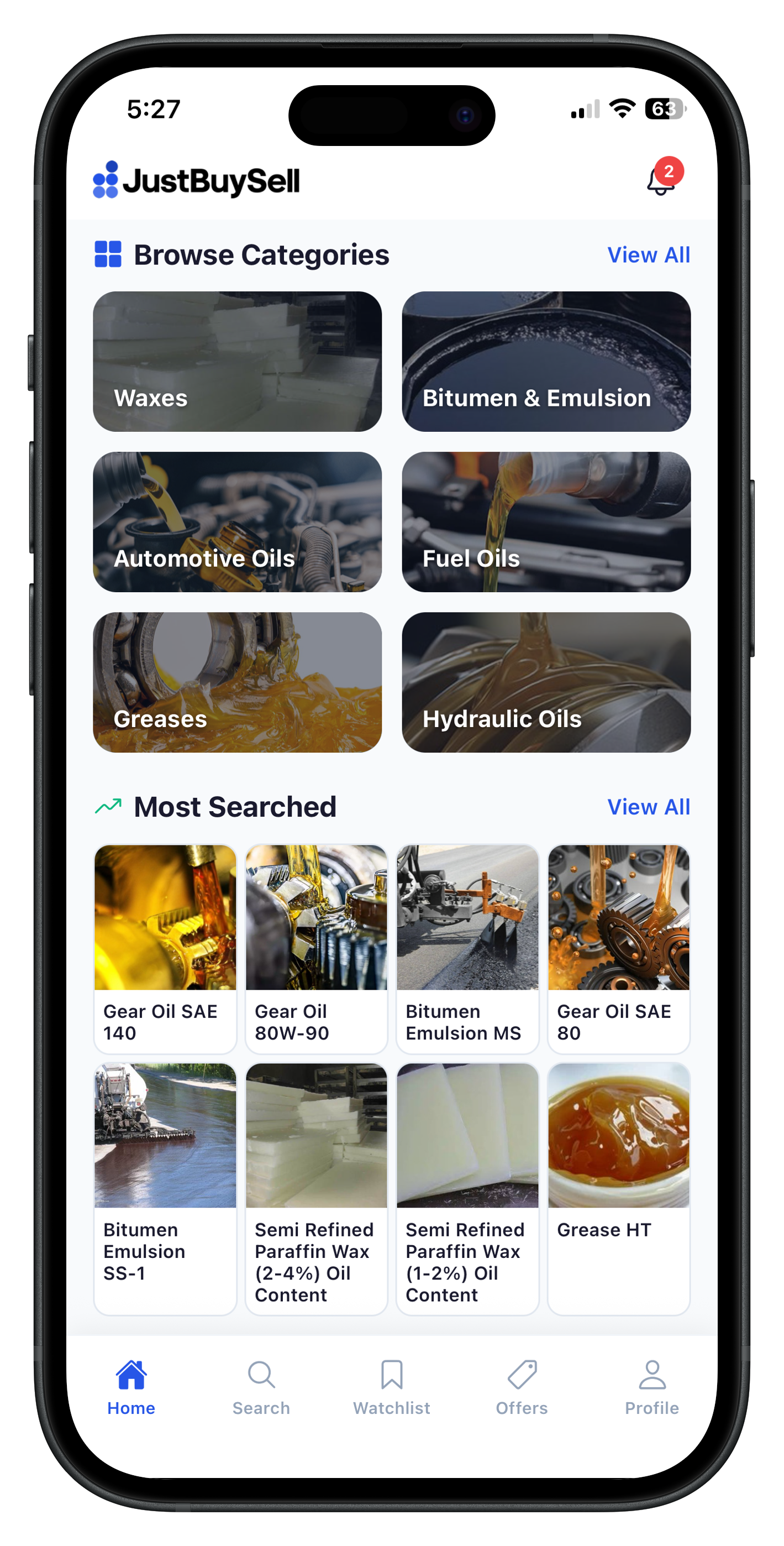 JustBuySell Browse Categories